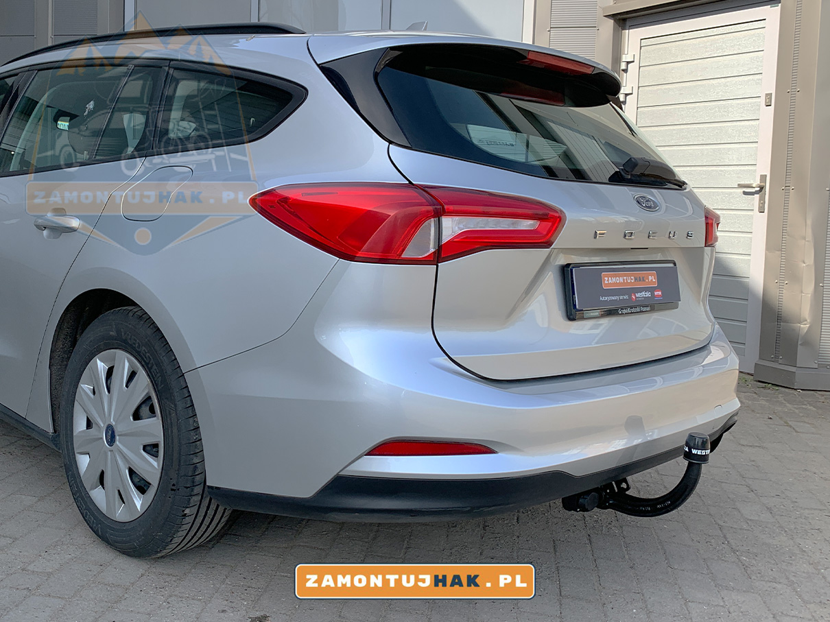 montaż haka ford focus - hak wesfalia